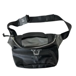 Versace Parfums Medusa belt bag black
